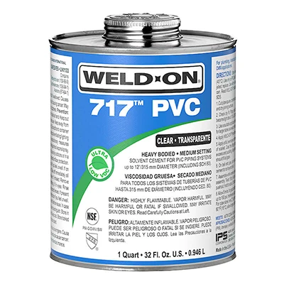 weld on 717 PVC